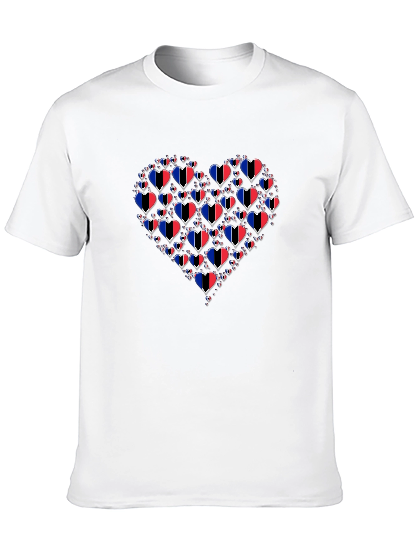 Heart Trinidad & Tobago Flag T-Shirt