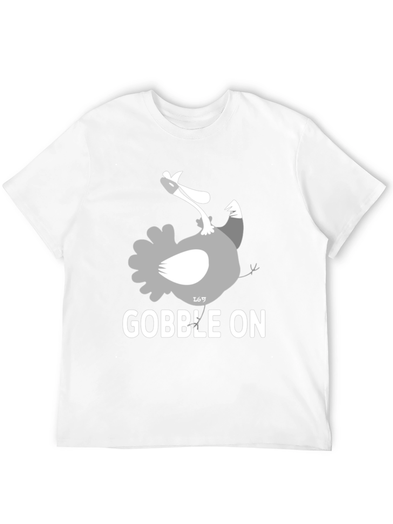 Gobble On Turkey Graphic Tee