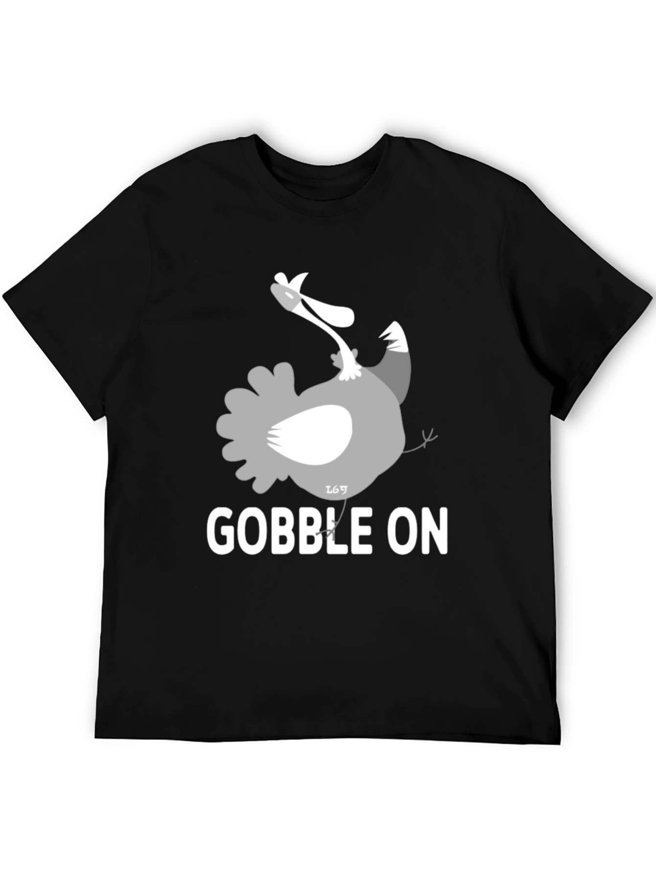 Gobble On Turkey Graphic Tee