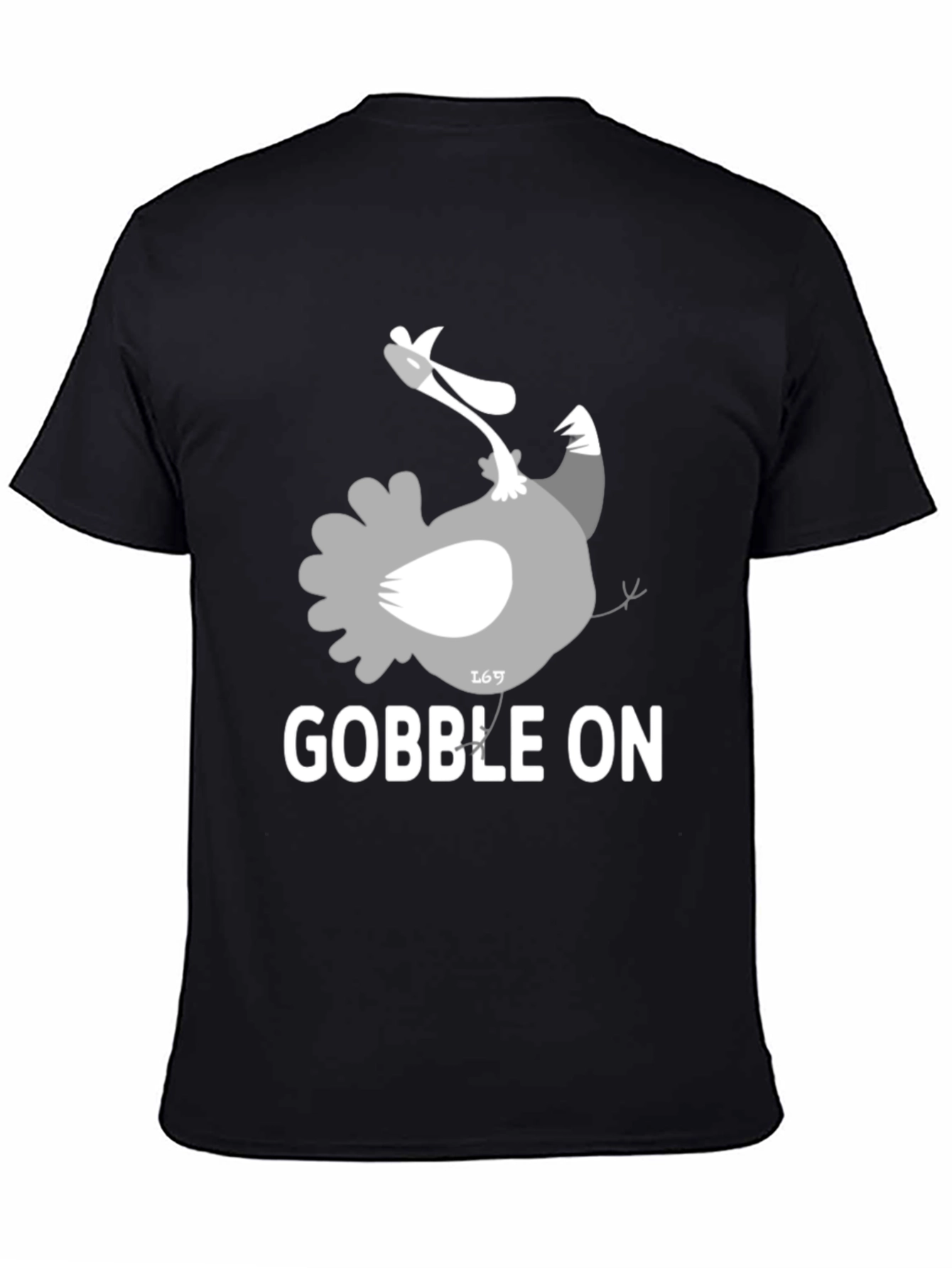 Gobble On Turkey Graphic Tee