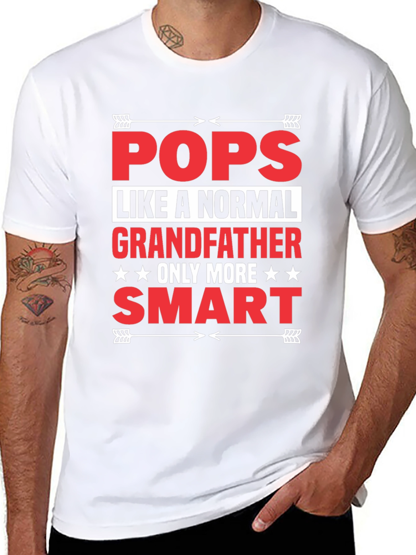 Funny Pops Grandfather T-Shirt