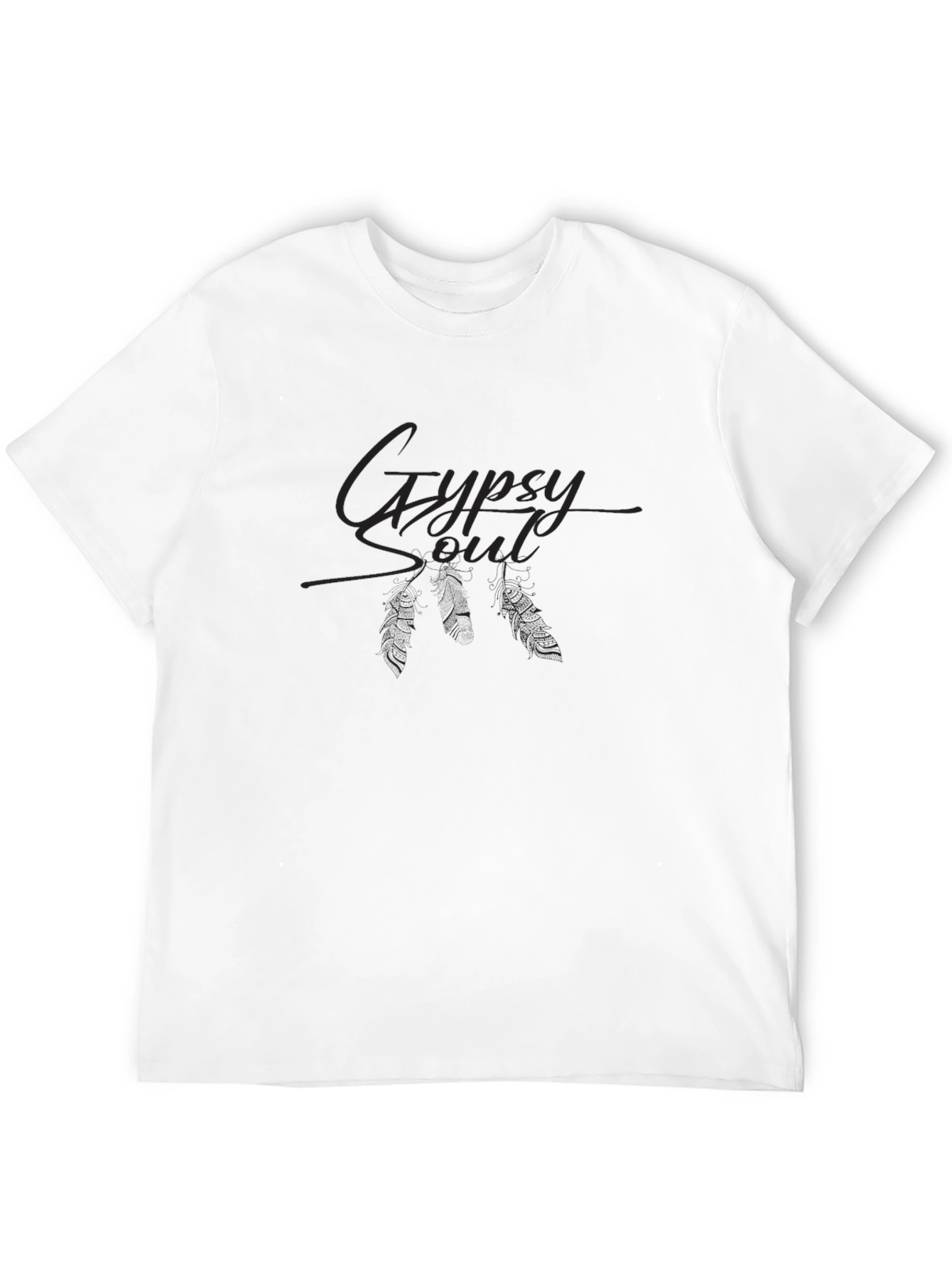 Gypsy Soul Black Graphic Tee Shirt
