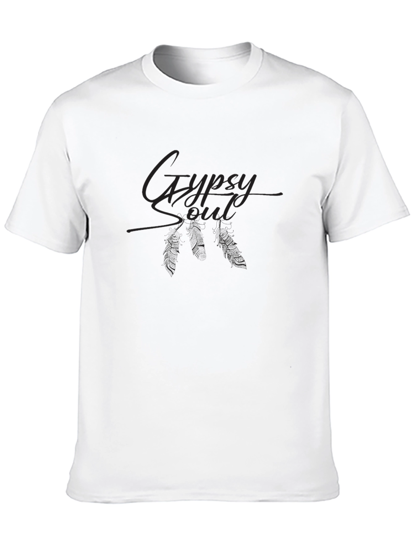 Gypsy Soul Black Graphic Tee Shirt