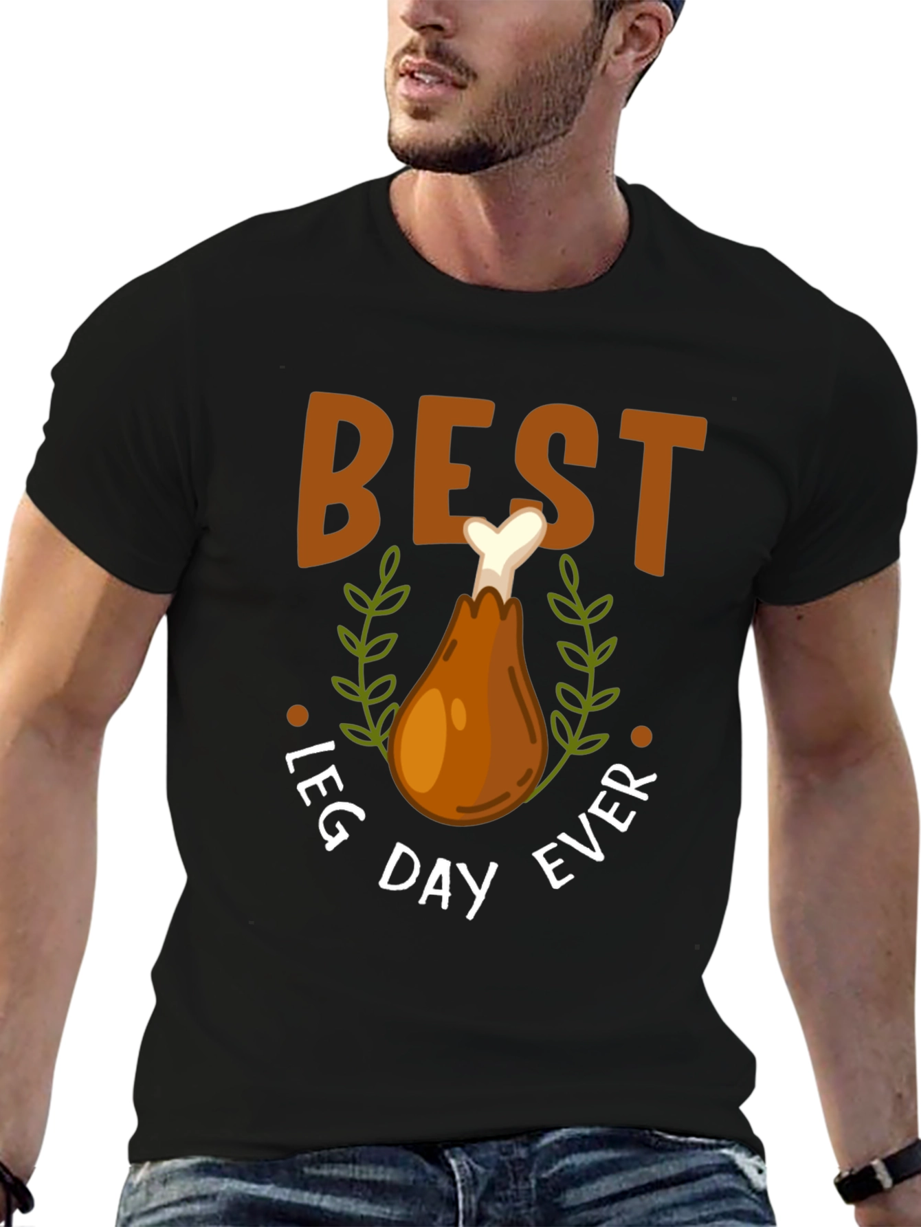 Best Leg Day Ever Turkey T-Shirt