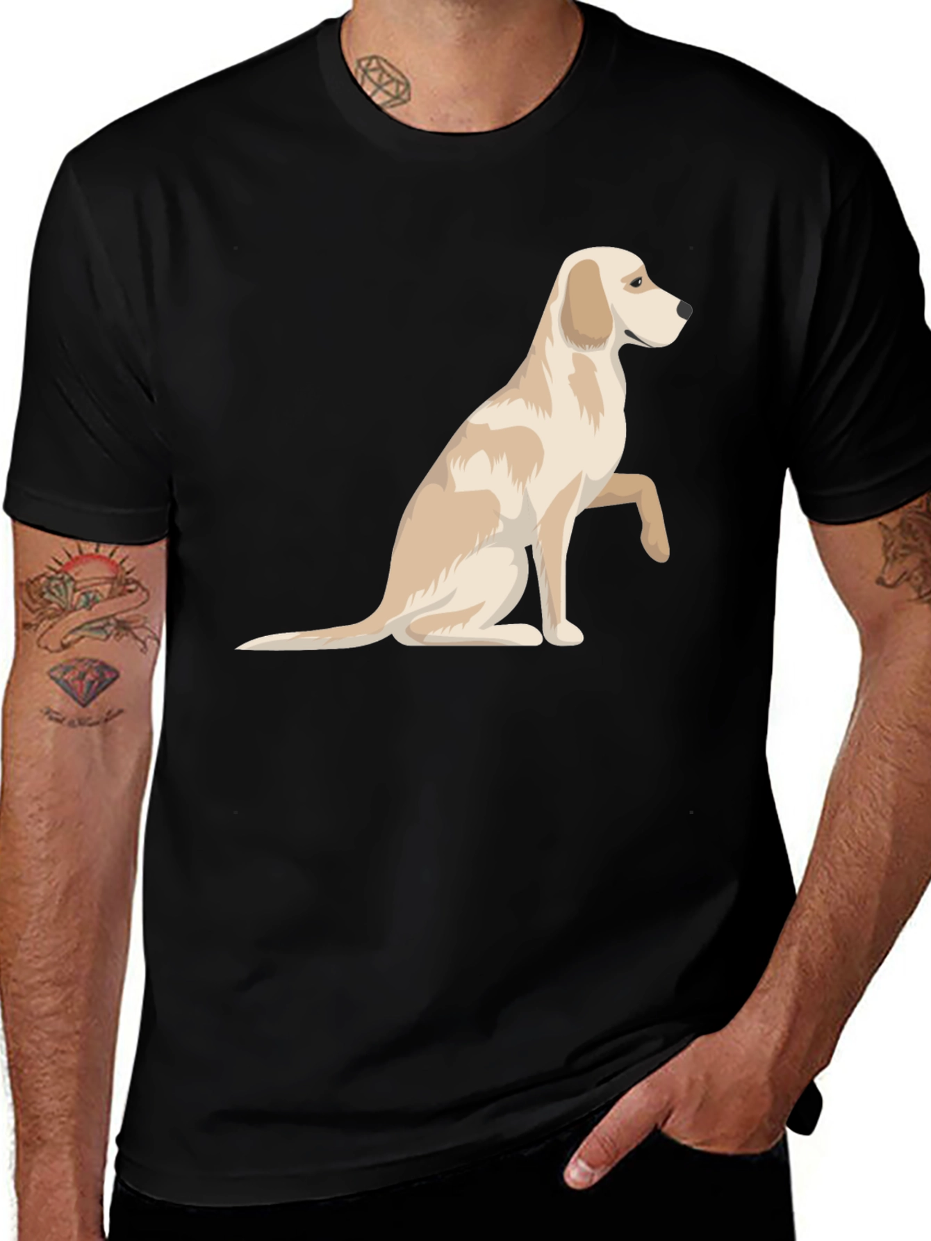 Dog Graphic T-Shirt - Casual Comfort