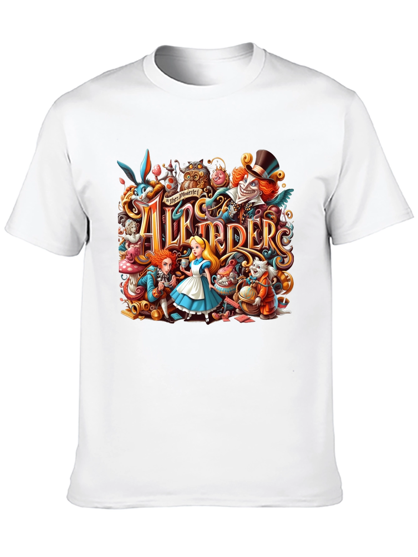 Alice in Wonderland Graphic T-Shirt