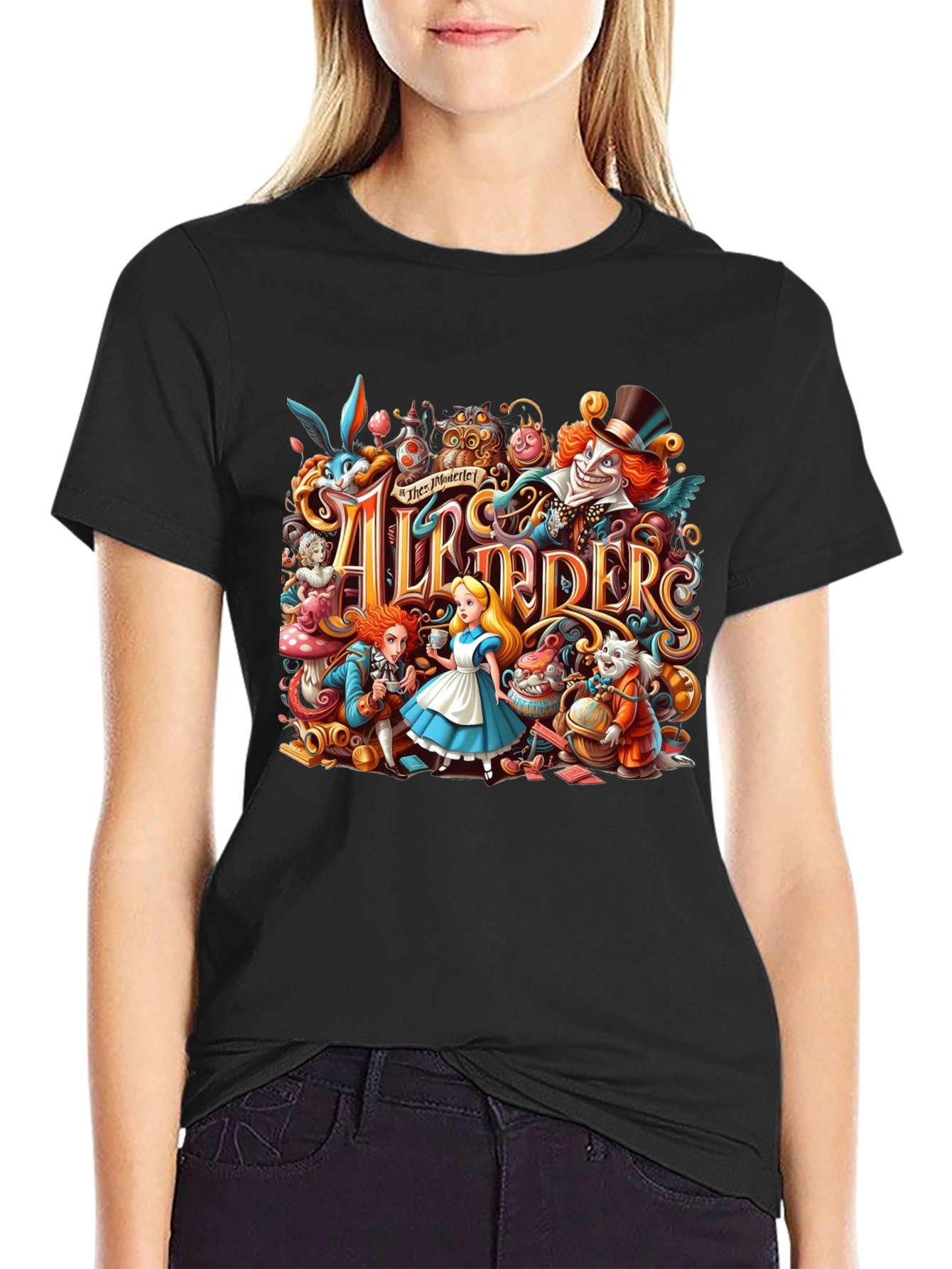 Alice in Wonderland Graphic T-Shirt