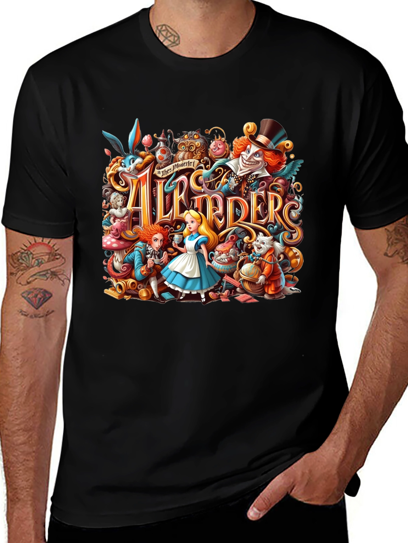 Alice in Wonderland Graphic T-Shirt