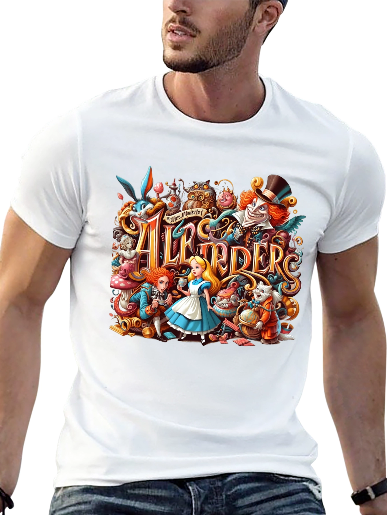 Alice in Wonderland Graphic T-Shirt
