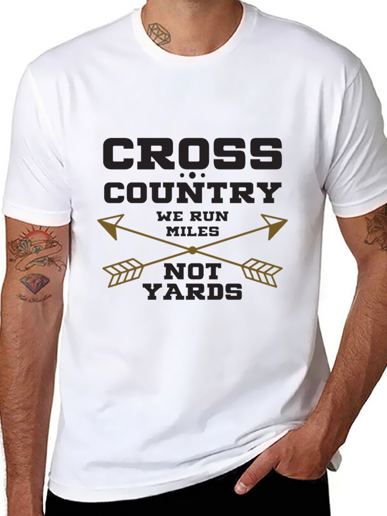 Cross Country Miles T-Shirt Running Tee