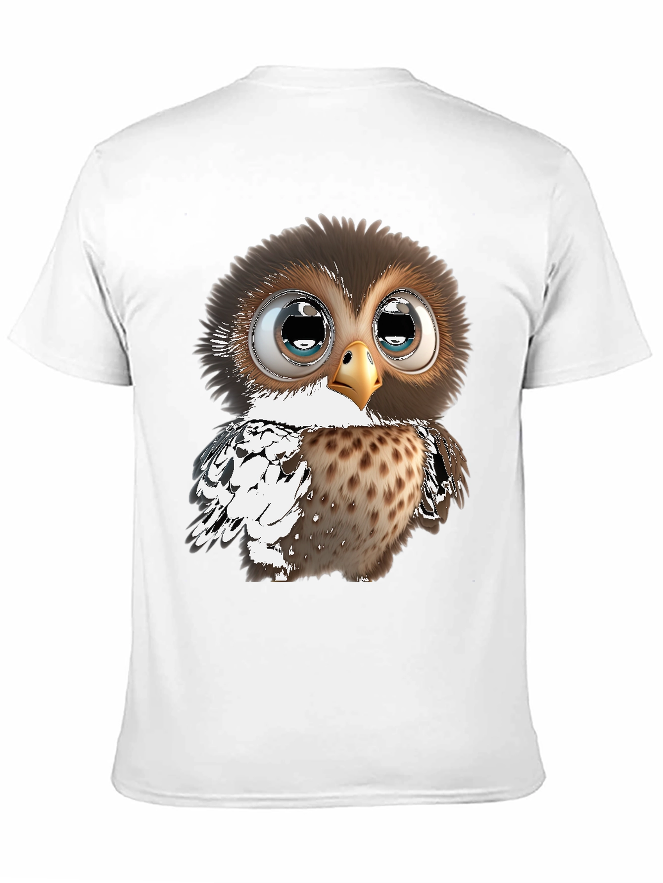 Owl Graphic Print T-Shirt