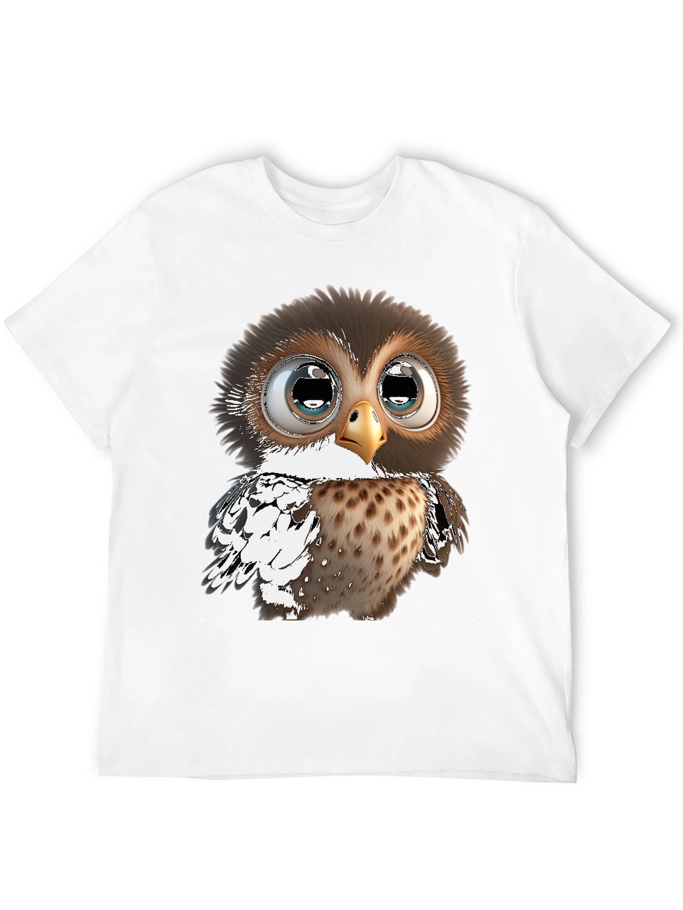 Owl Graphic Print T-Shirt
