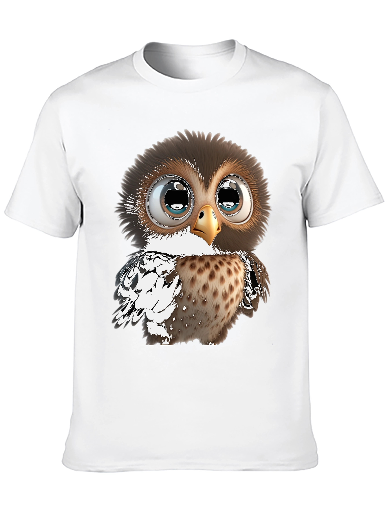 Owl Graphic Print T-Shirt