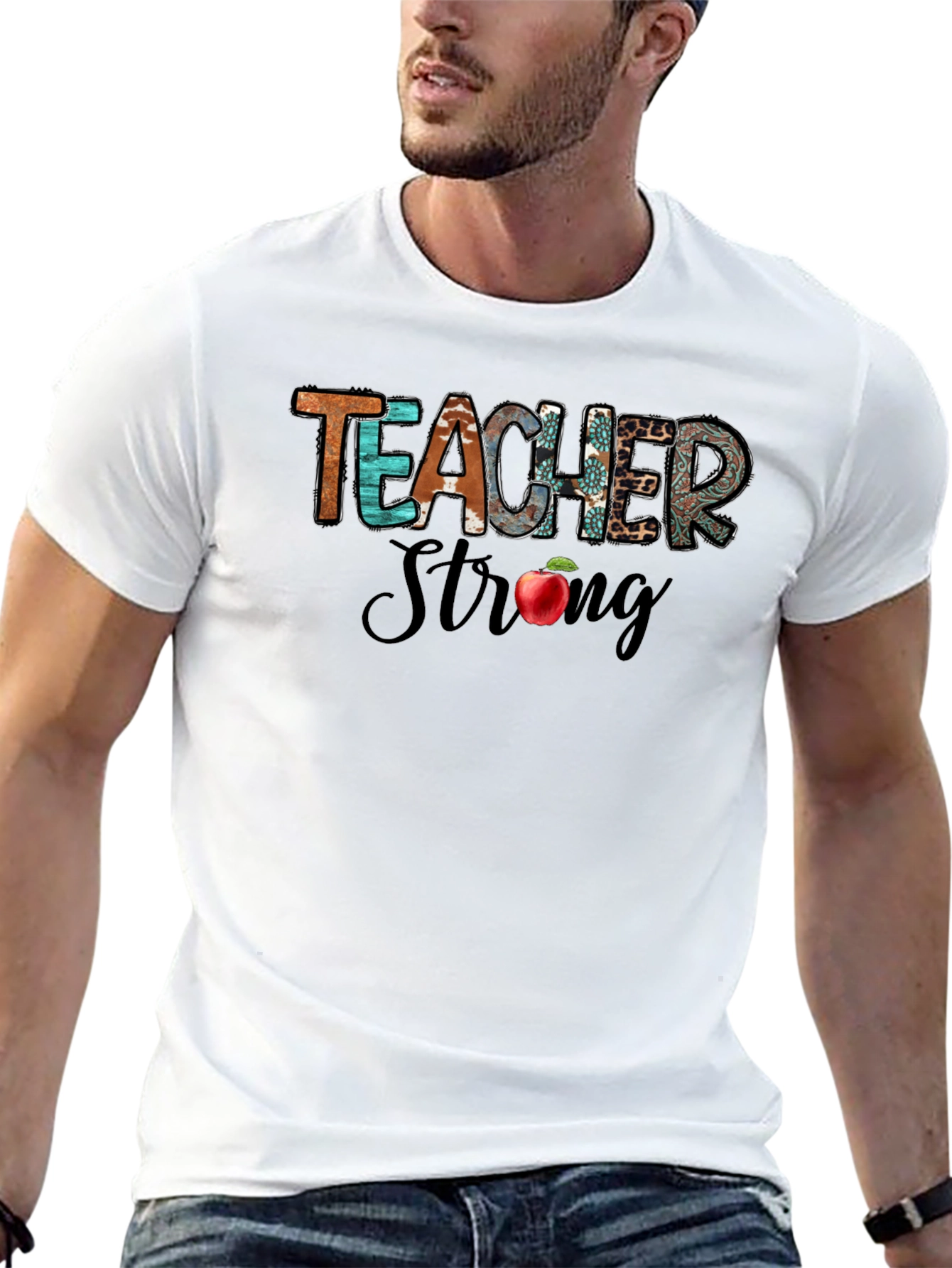 Teacher Strong Graphic Tee - Unisex Short Sleeve