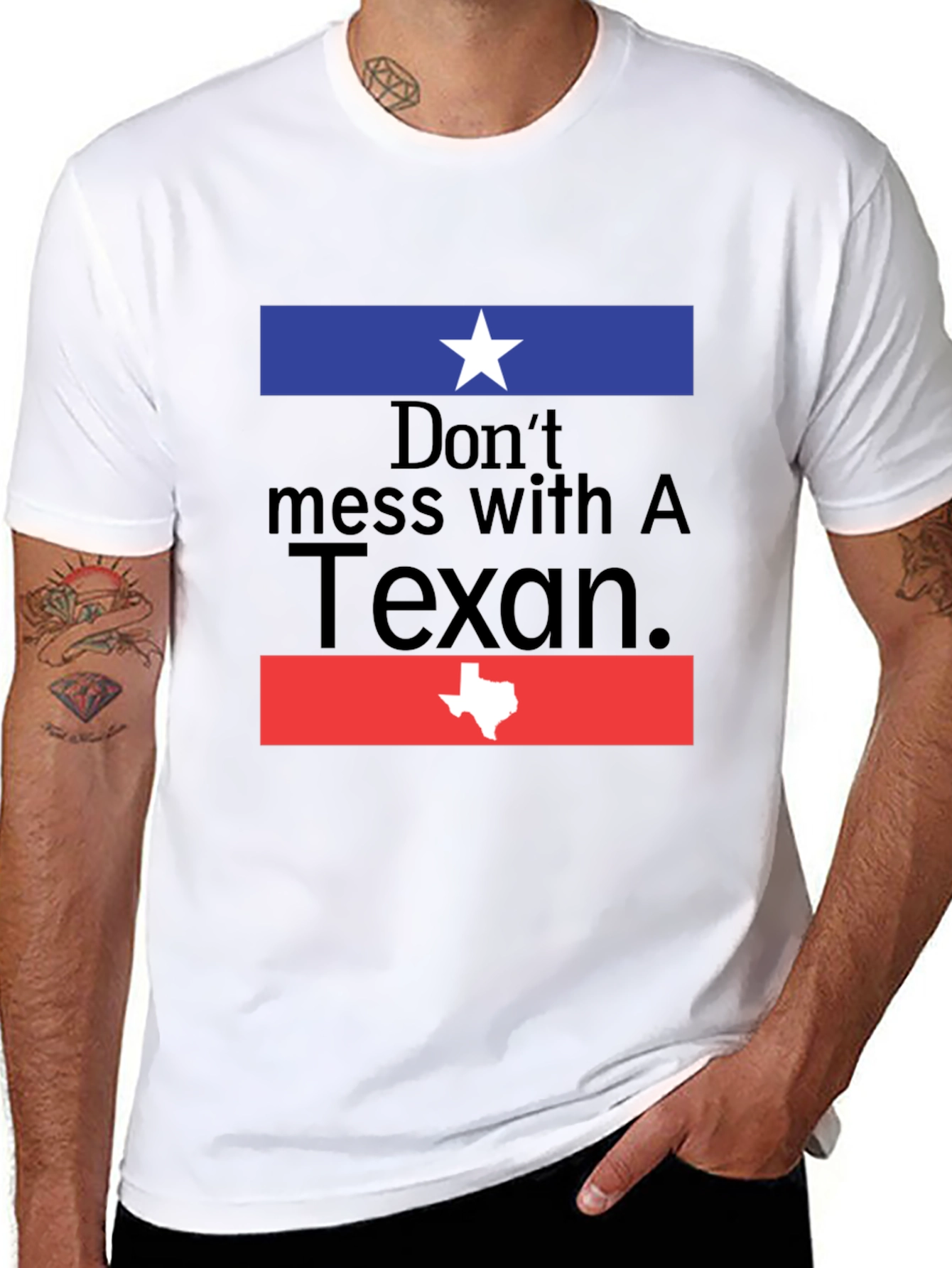 Dont Mess With A Texan Graphic Tee