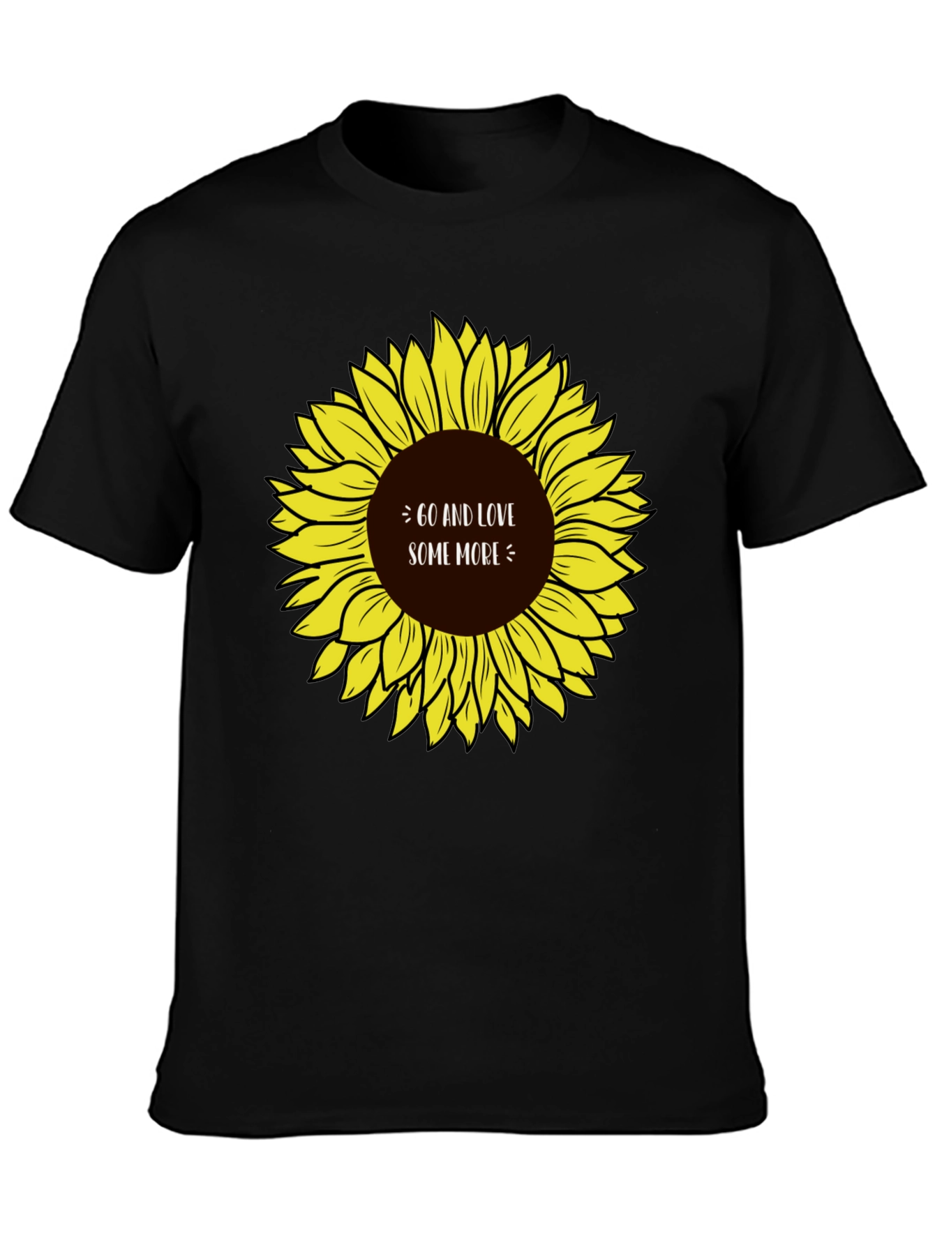 Go and Love Some More Sunflower Graphic Tee