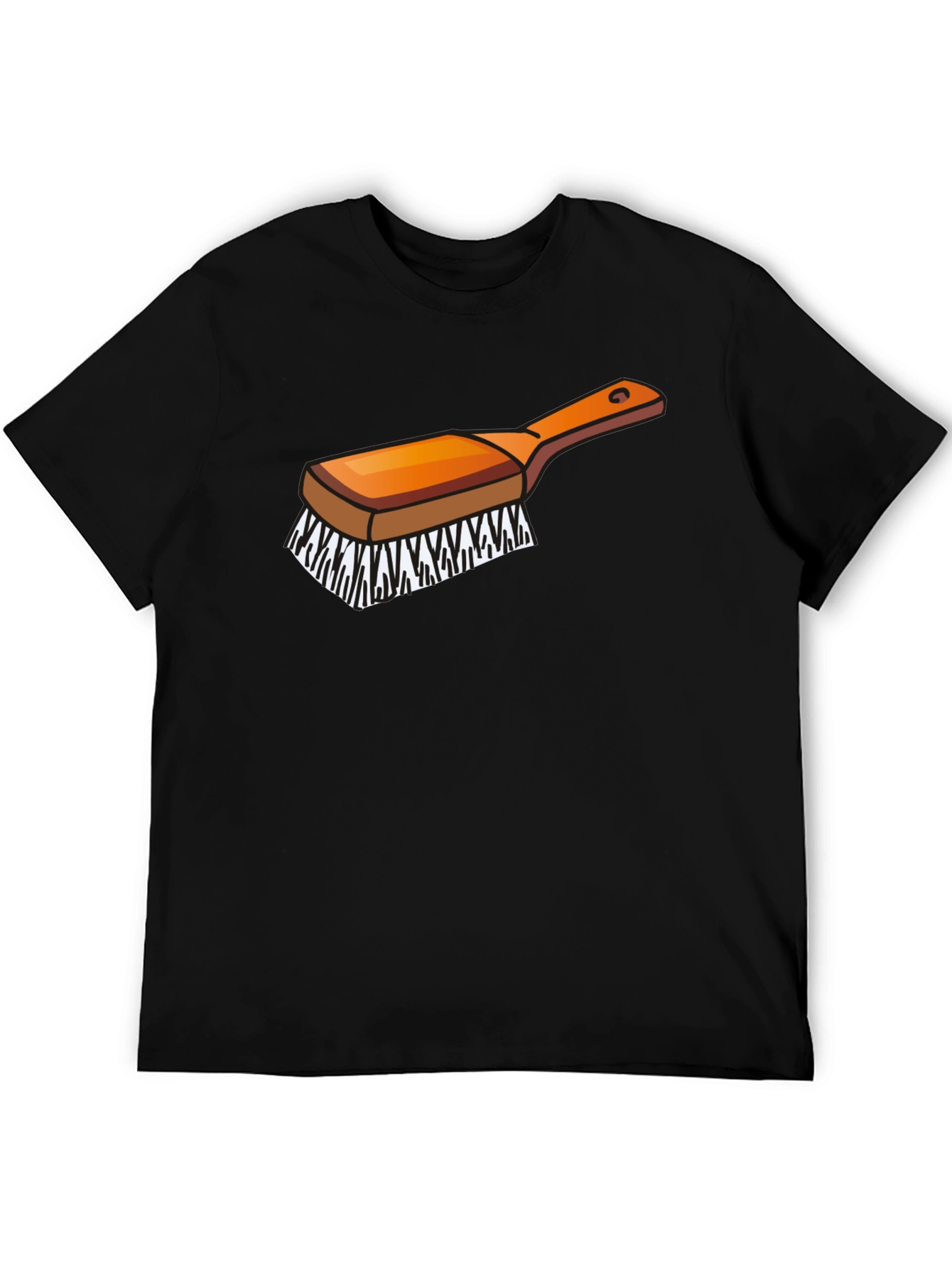 Novelty Brush Graphic T-Shirt