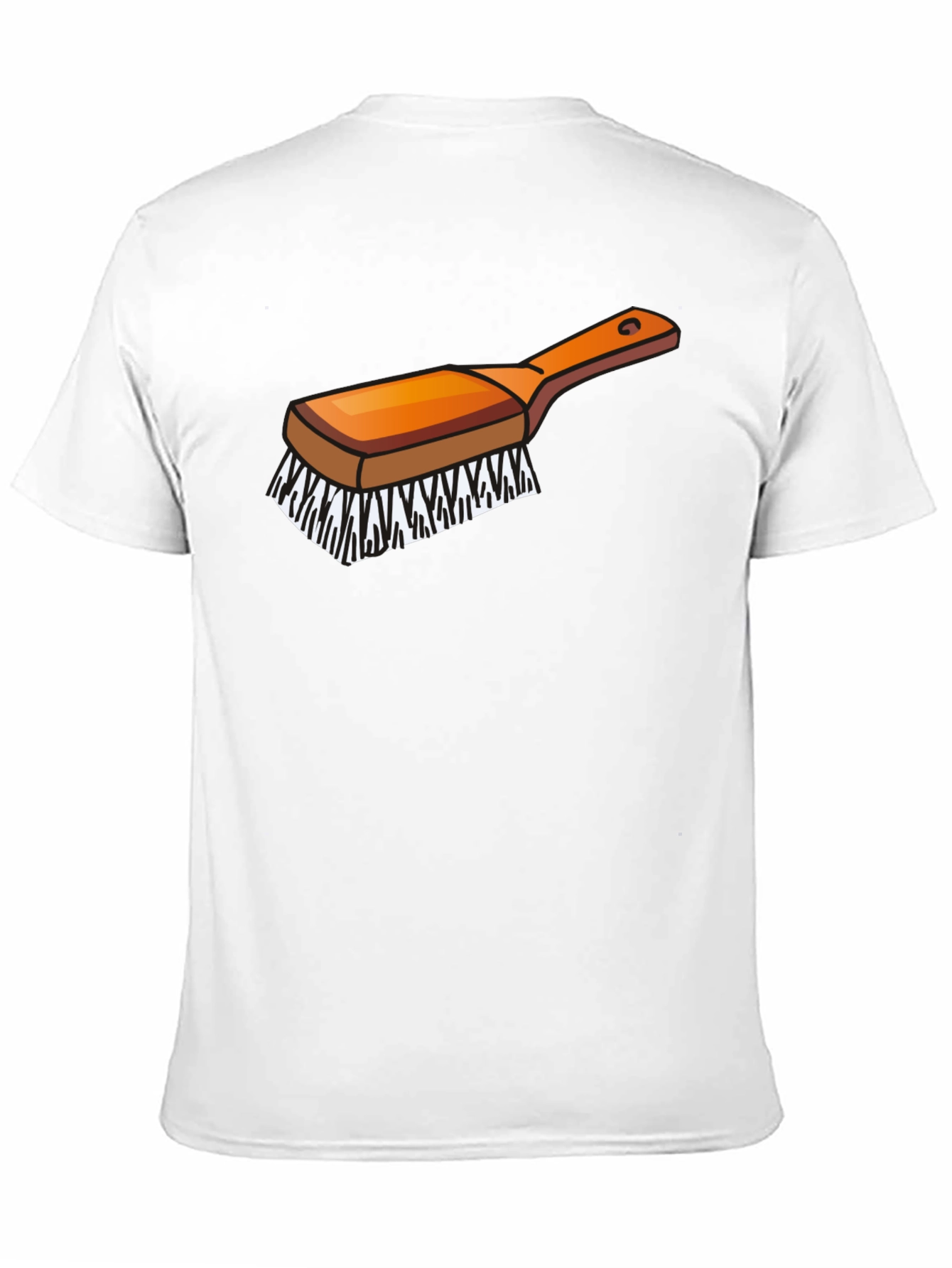 Novelty Brush Graphic T-Shirt