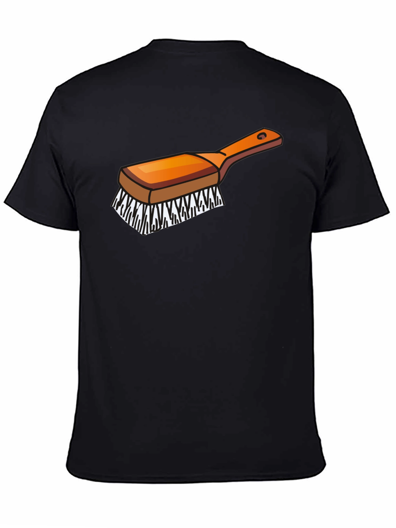 Novelty Brush Graphic T-Shirt