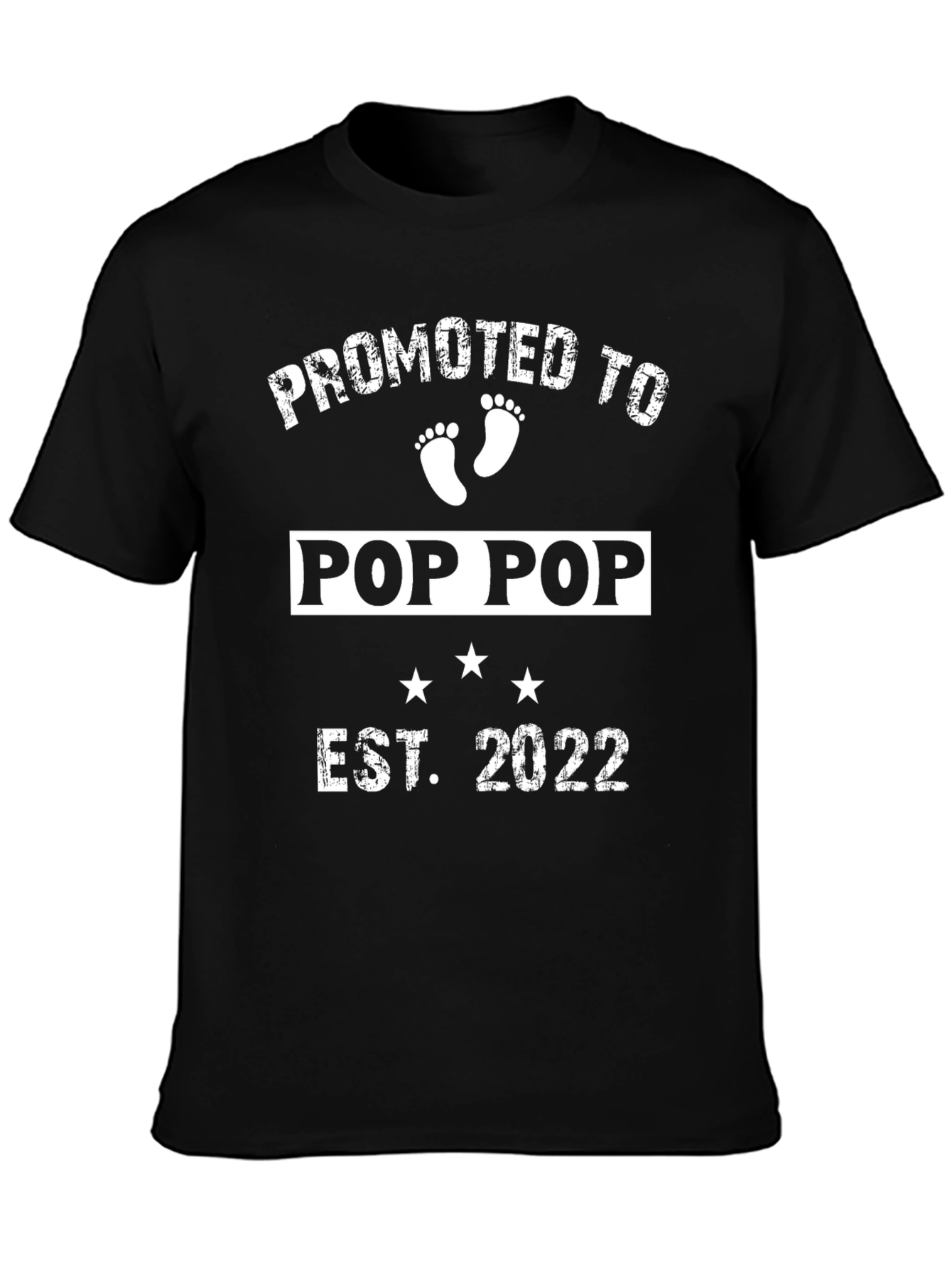Promoted to Pop Pop Est. 2022 T-Shirt