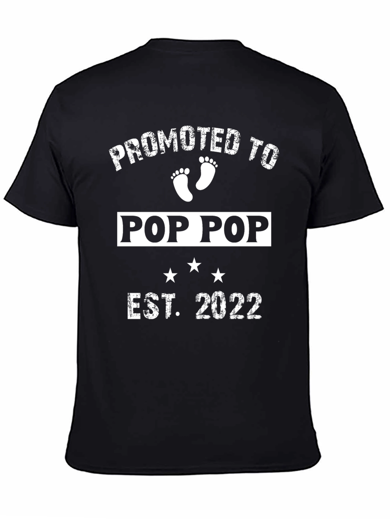 Promoted to Pop Pop Est. 2022 T-Shirt