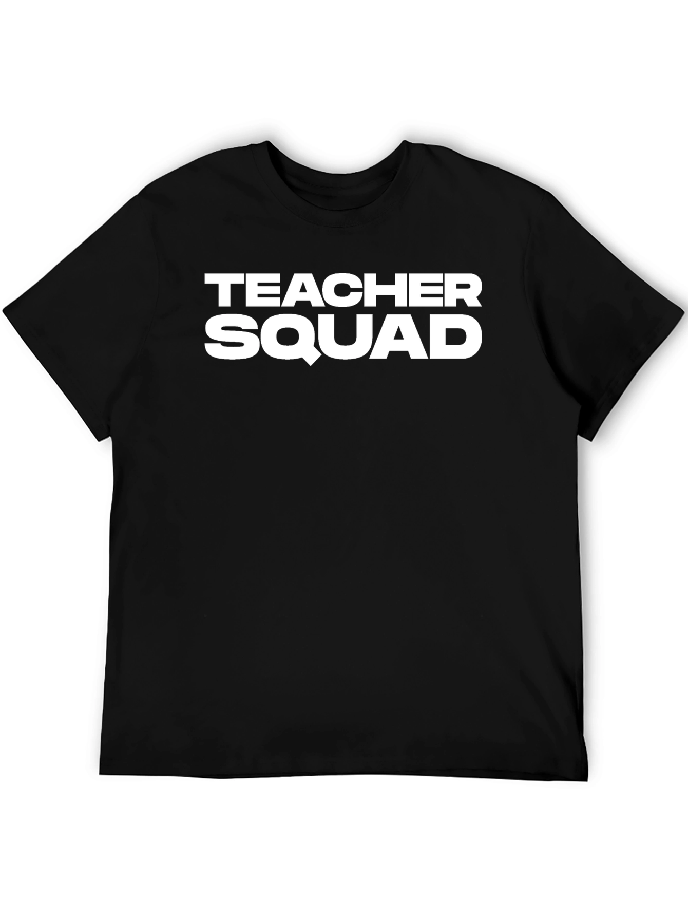 Teacher Squad Crewneck T-Shirt