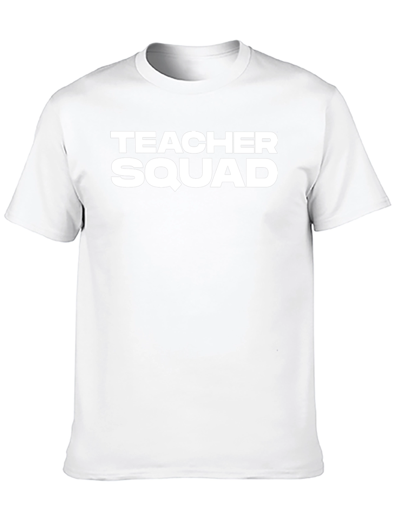 Teacher Squad Crewneck T-Shirt