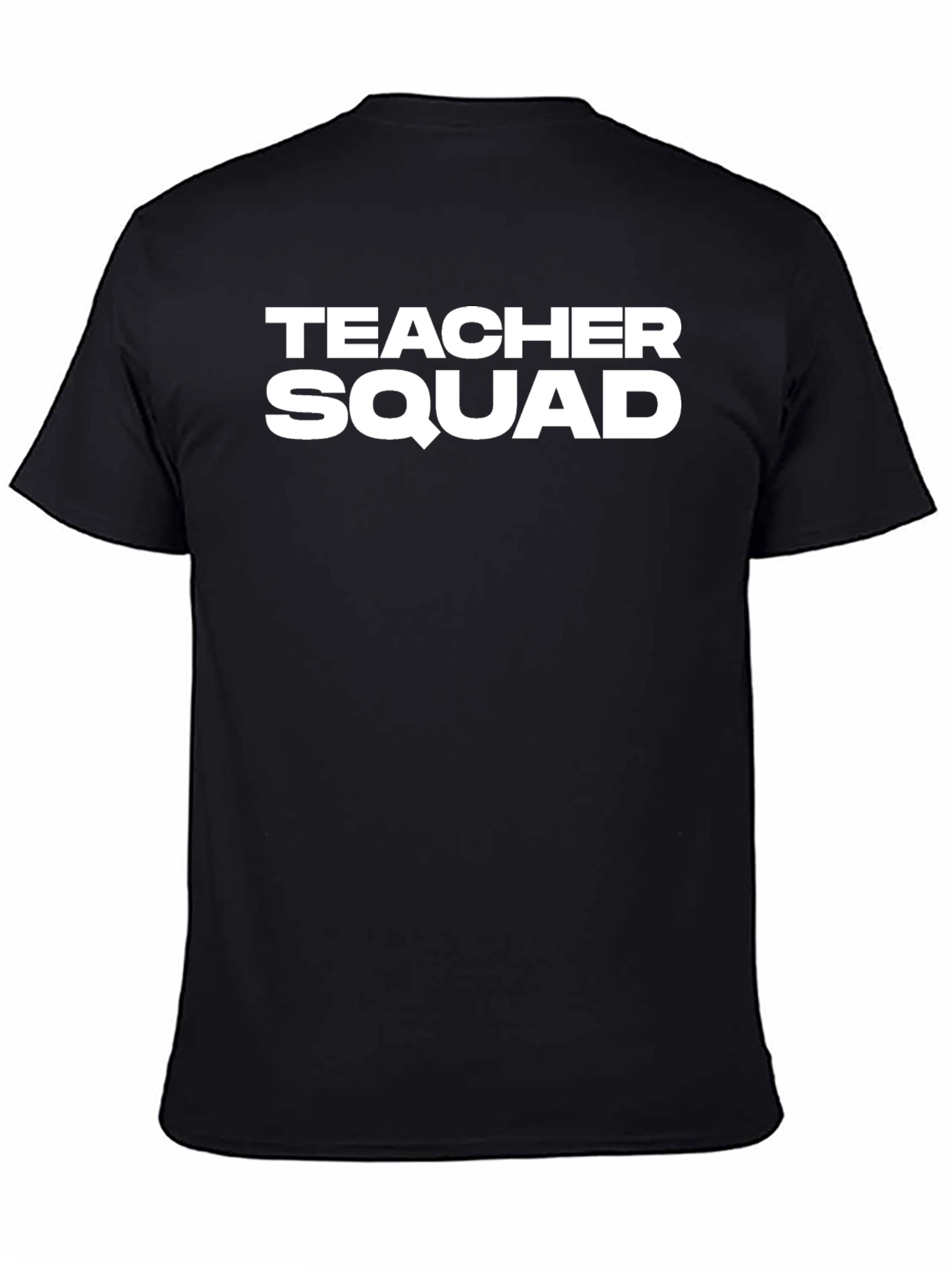 Teacher Squad Crewneck T-Shirt