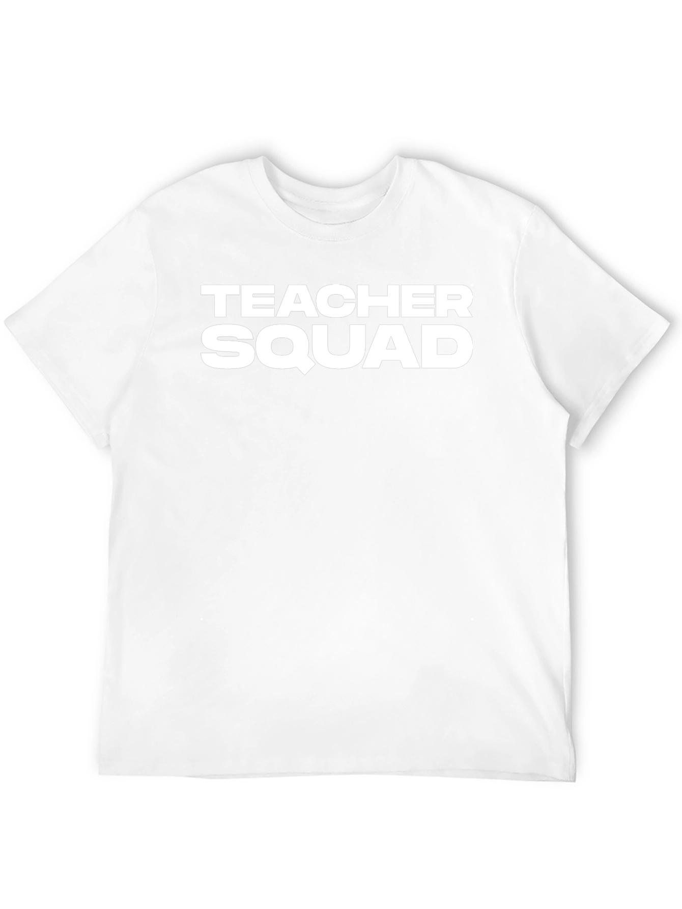 Teacher Squad Crewneck T-Shirt
