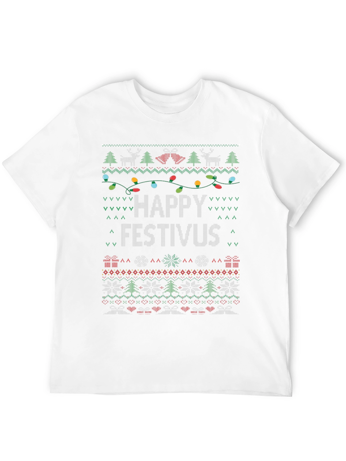 Happy Festivus Ugly Christmas Sweater T-Shirt