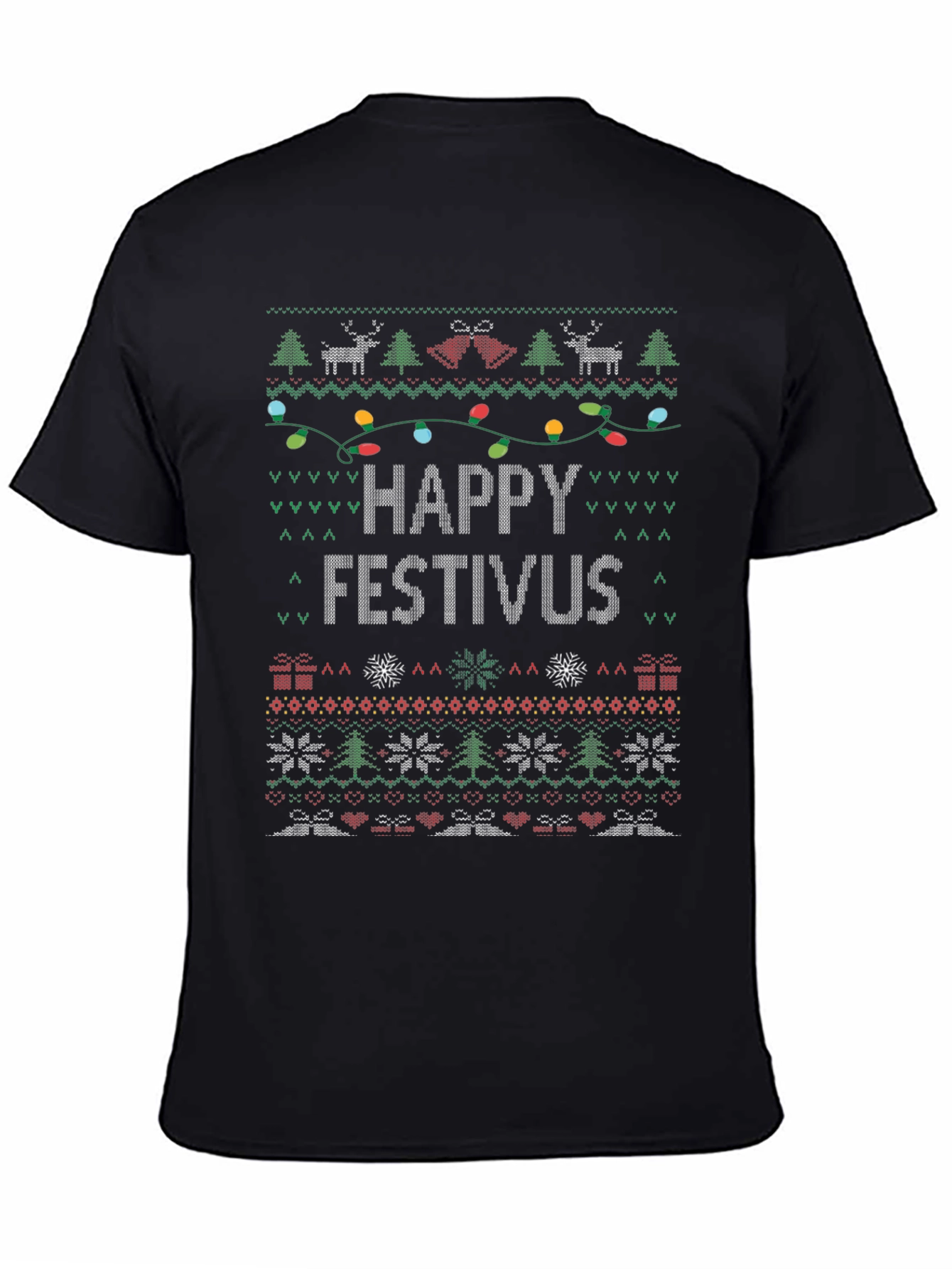 Happy Festivus Ugly Christmas Sweater T-Shirt