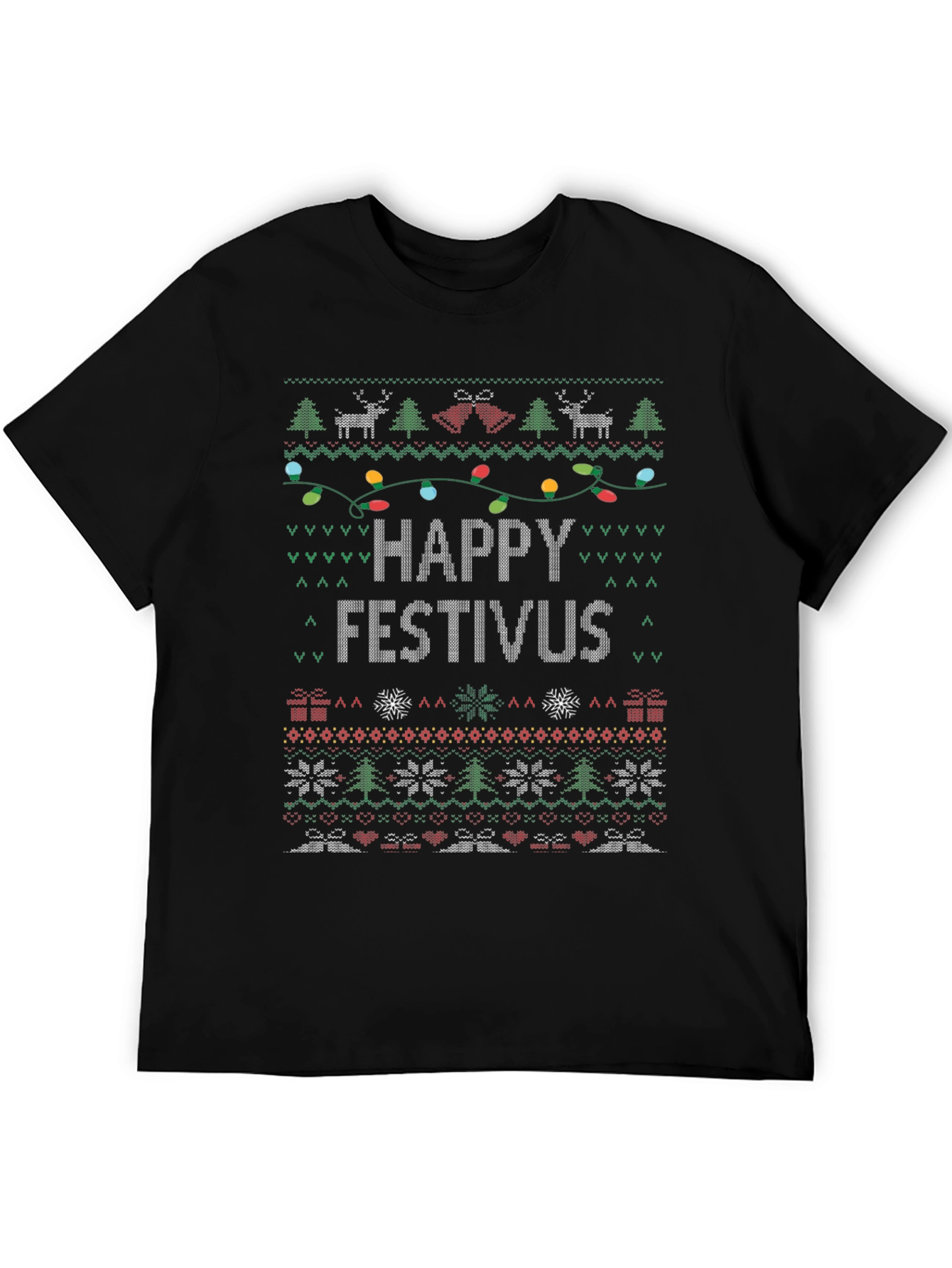 Happy Festivus Ugly Christmas Sweater T-Shirt
