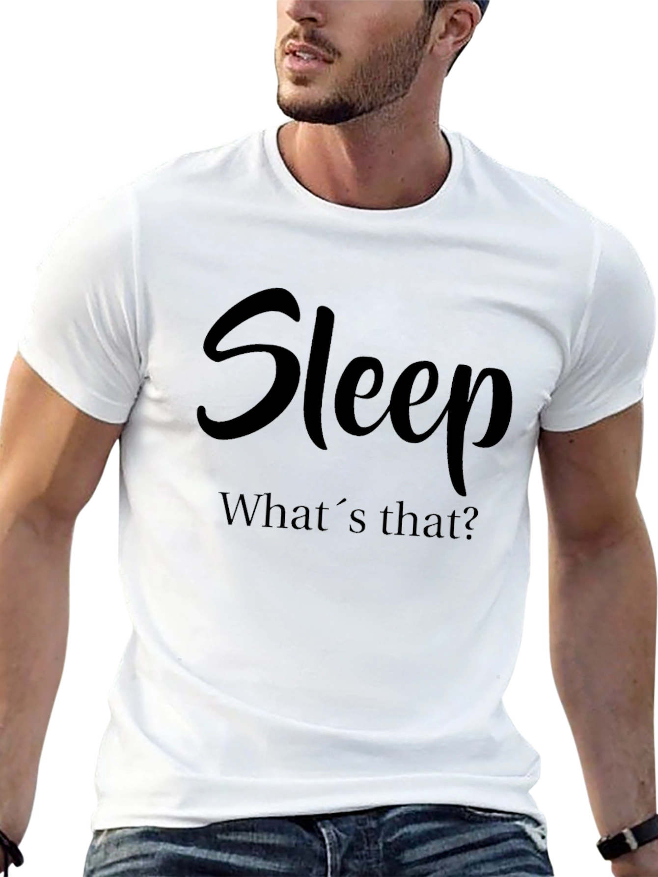 Funny Sleep Deprived T-Shirt - Whats That?