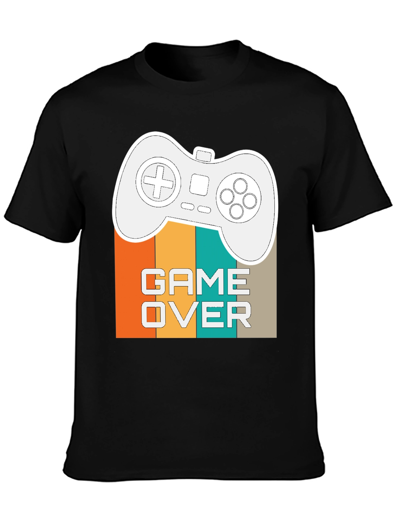 Retro Gamer T-Shirt - Game Over Design