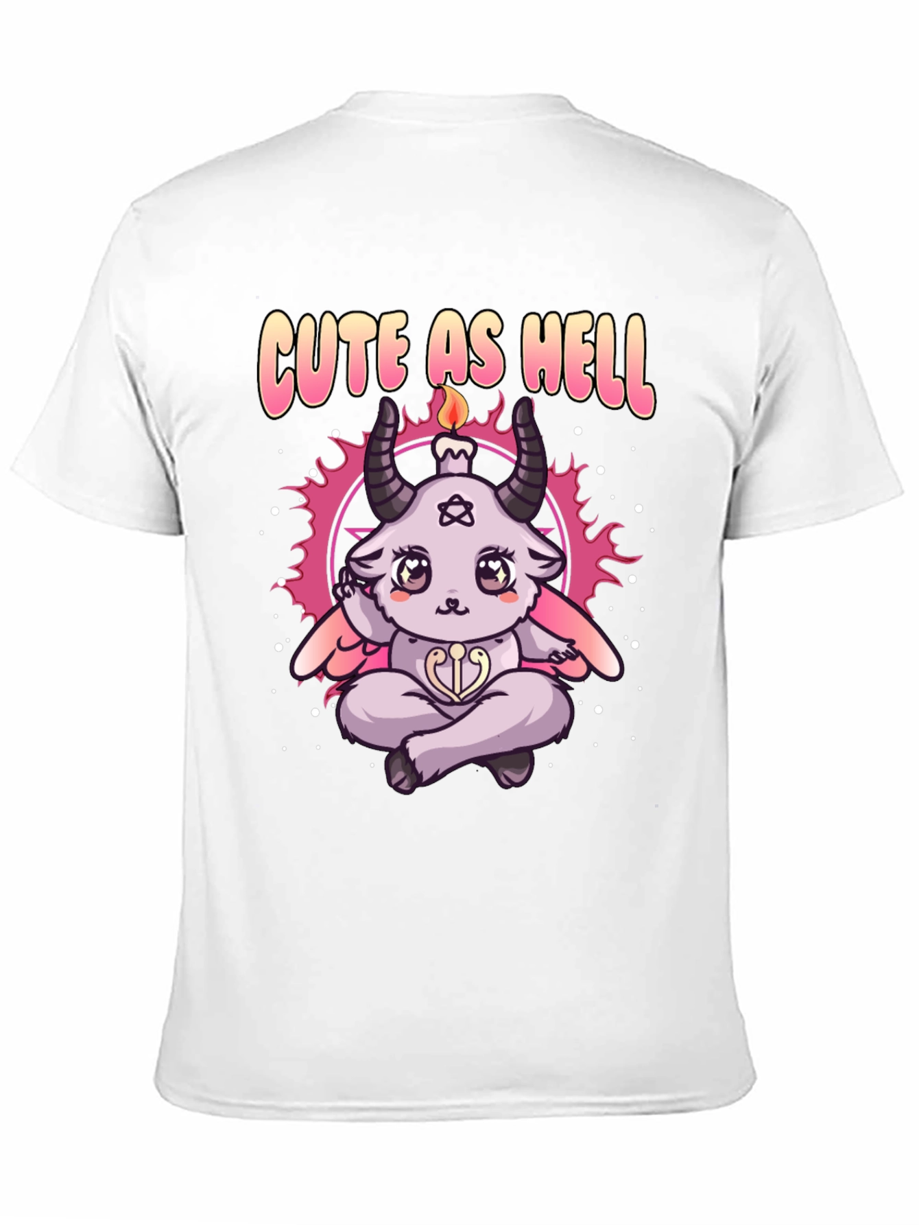 Cute as Hell Baphomet Graphic T-Shirt
