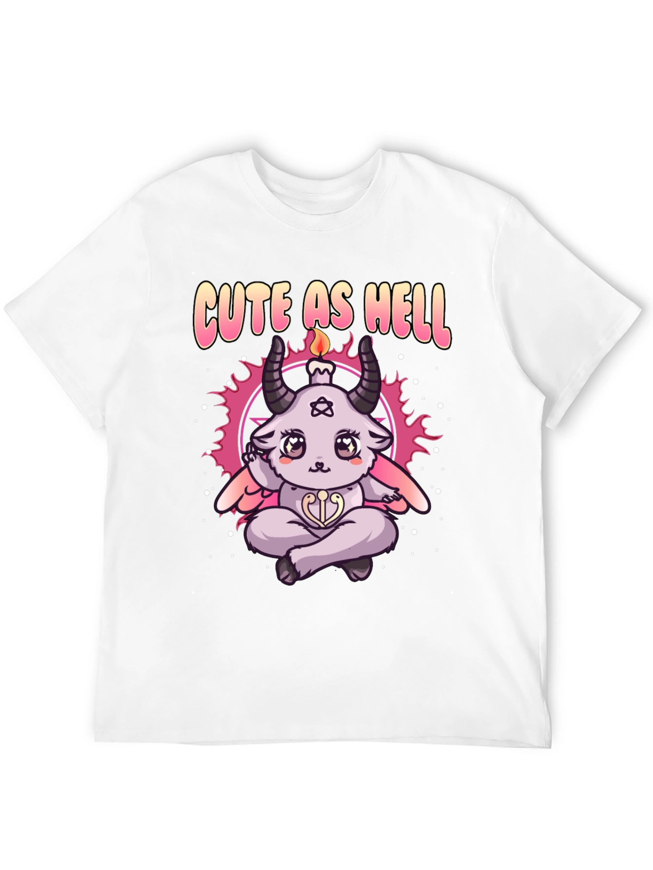 Cute as Hell Baphomet Graphic T-Shirt