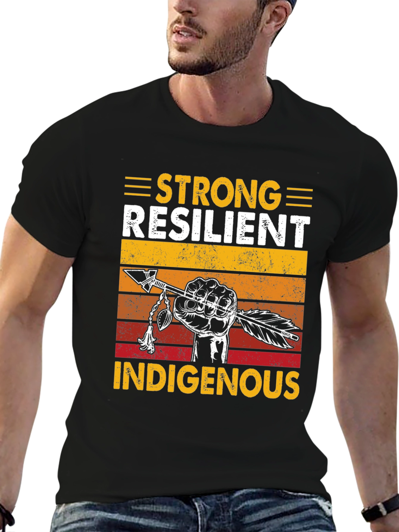 Strong Resilient Indigenous Graphic Tee