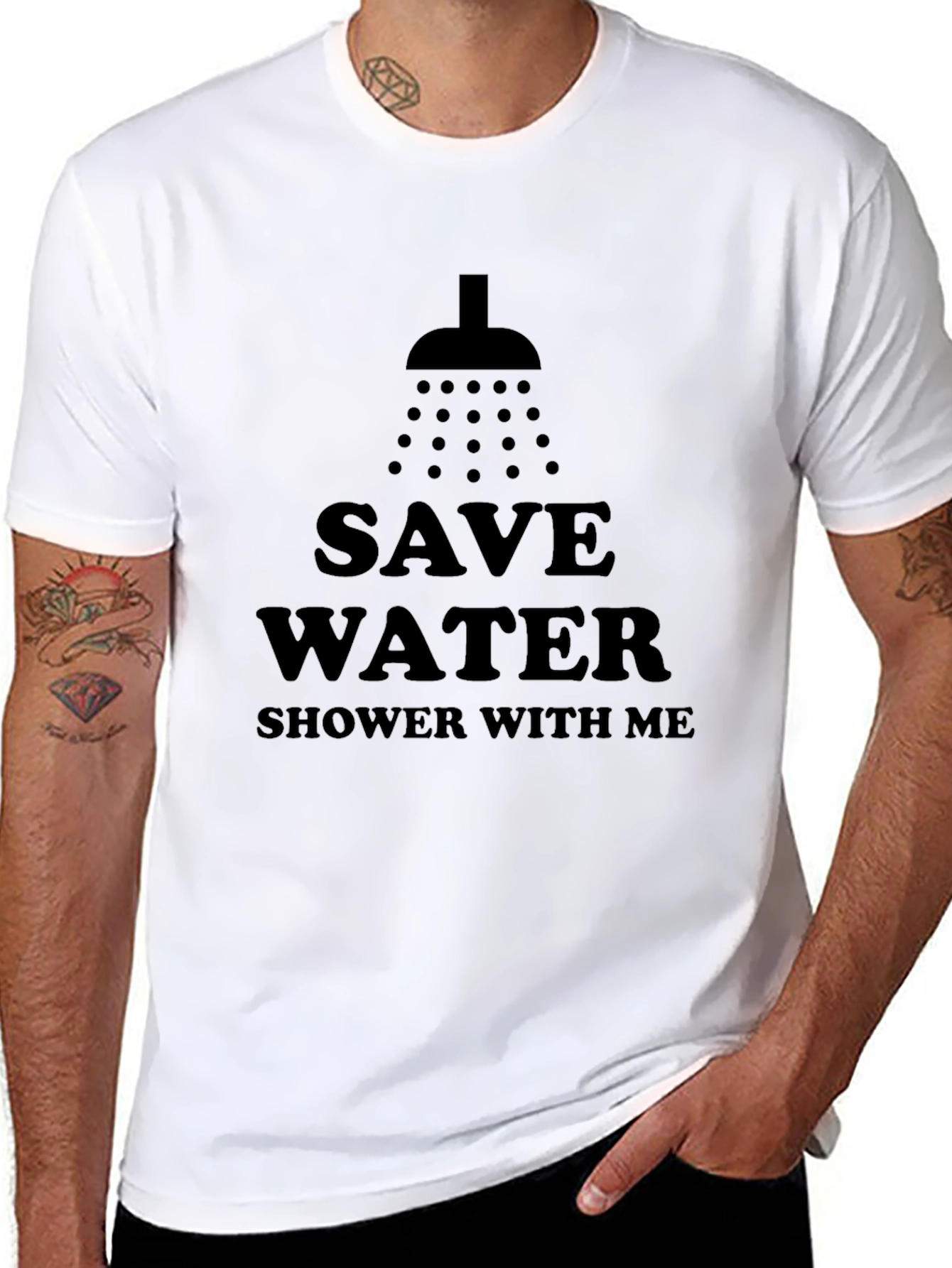 Save Water Shower With Me T-Shirt