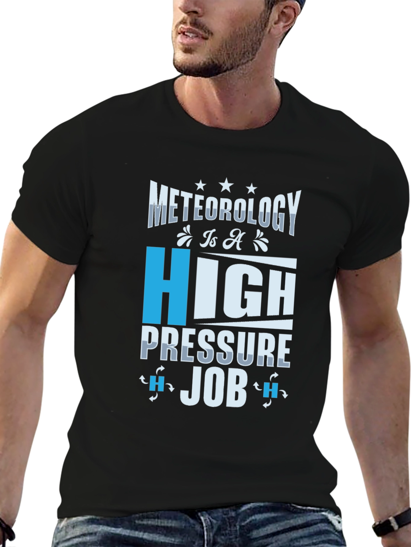Meteorology High Pressure Job Graphic Tee