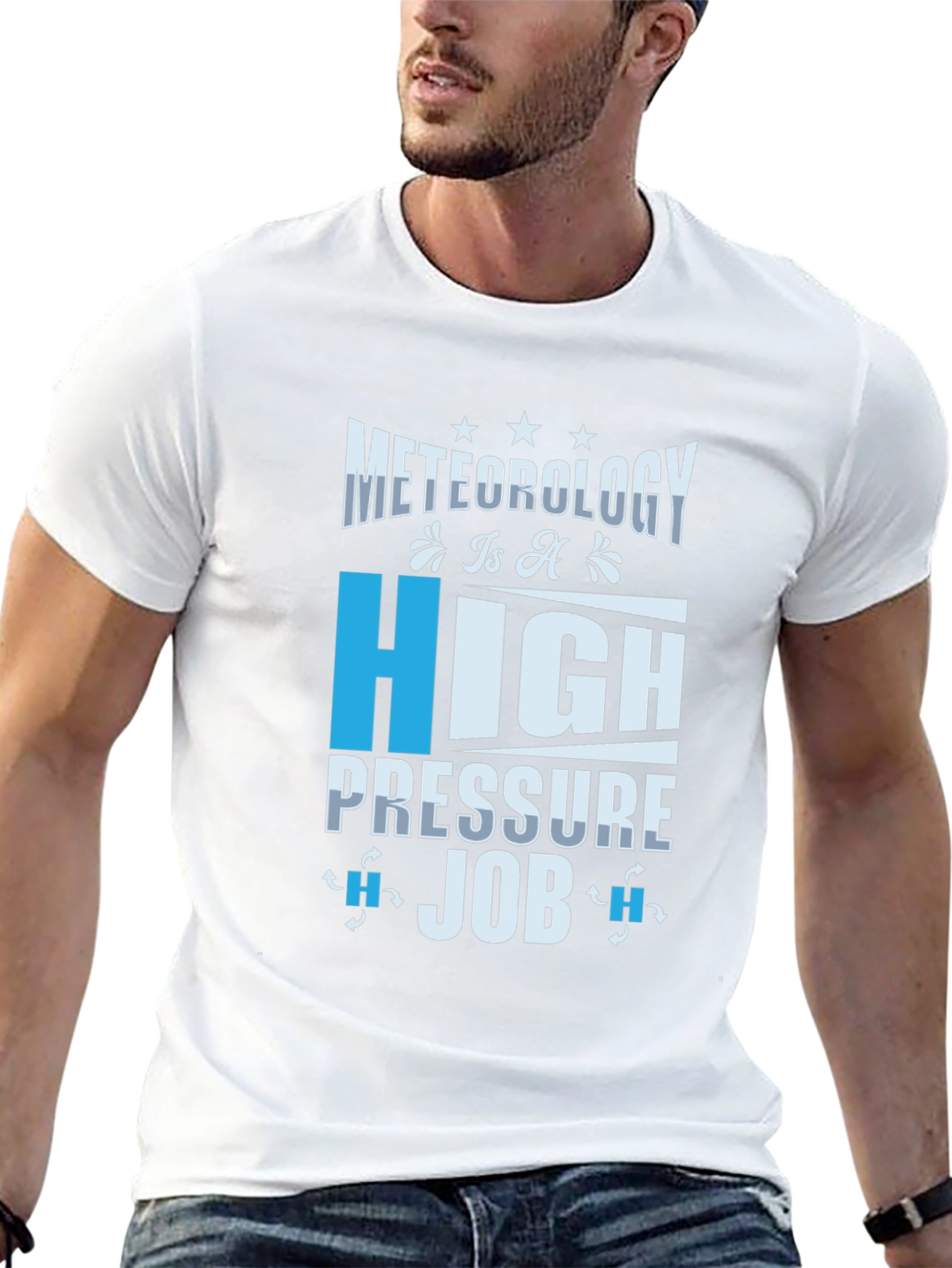 Meteorology High Pressure Job Graphic Tee