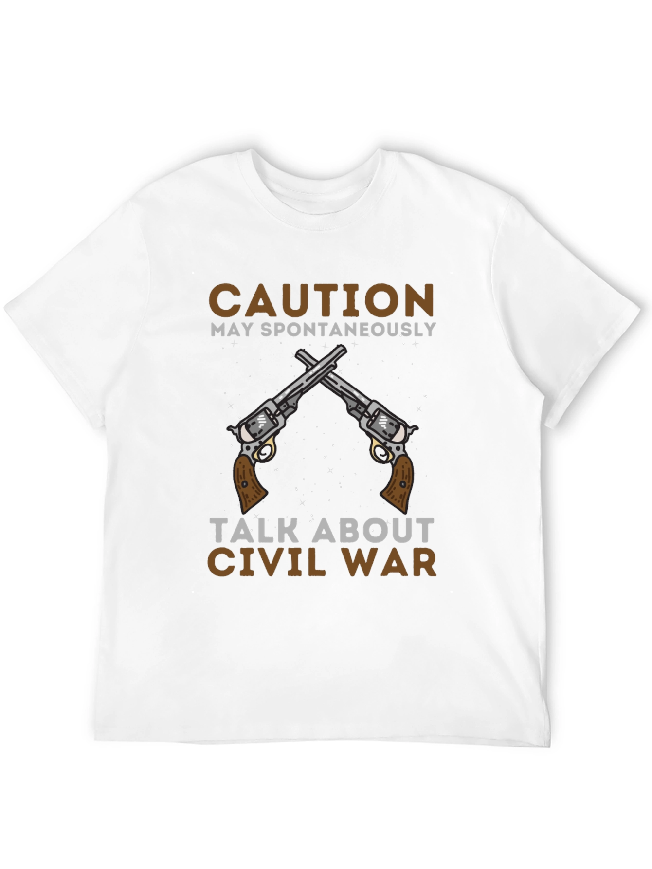 Caution Talk About Civil War T-Shirt