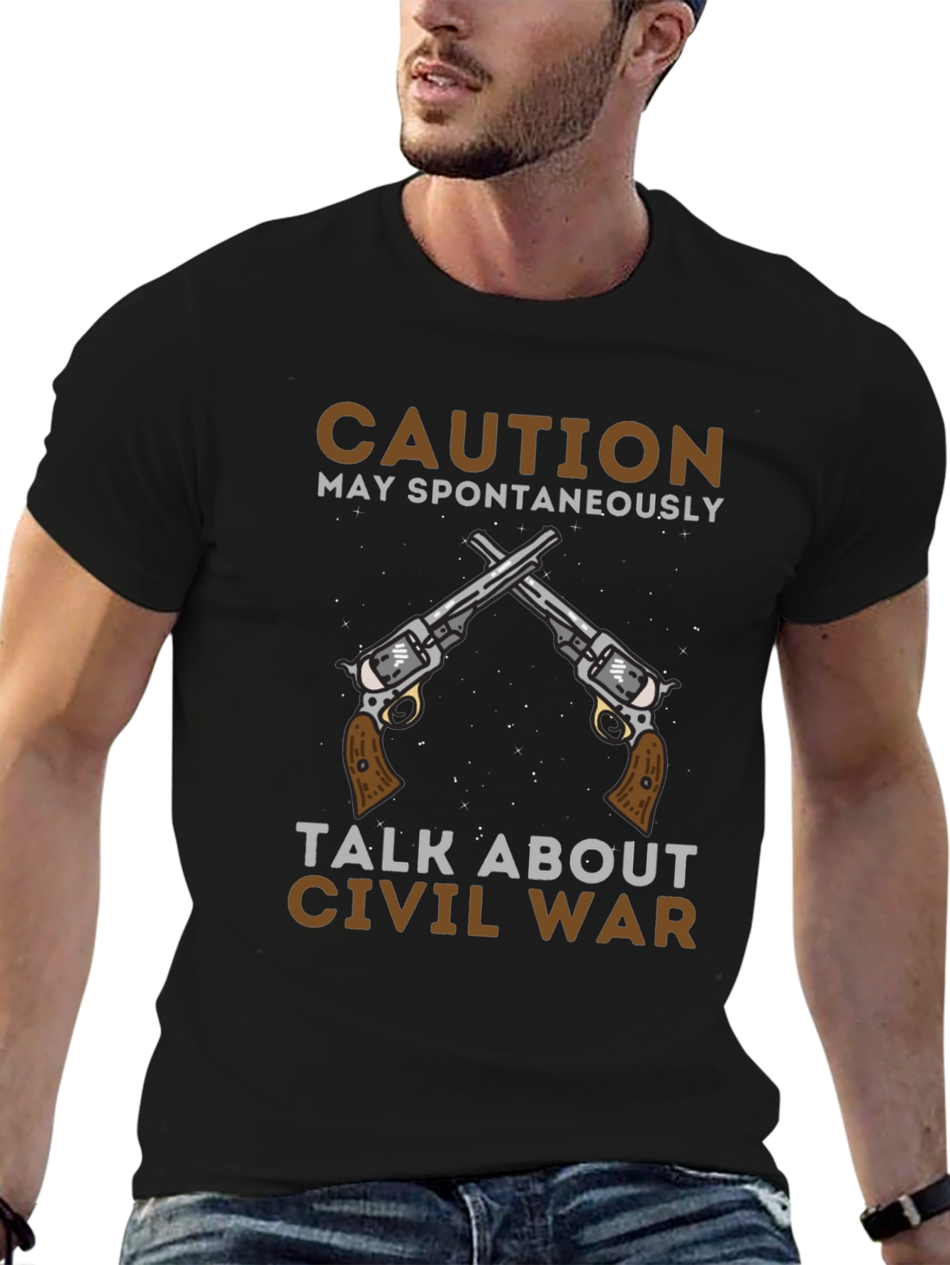Caution Talk About Civil War T-Shirt