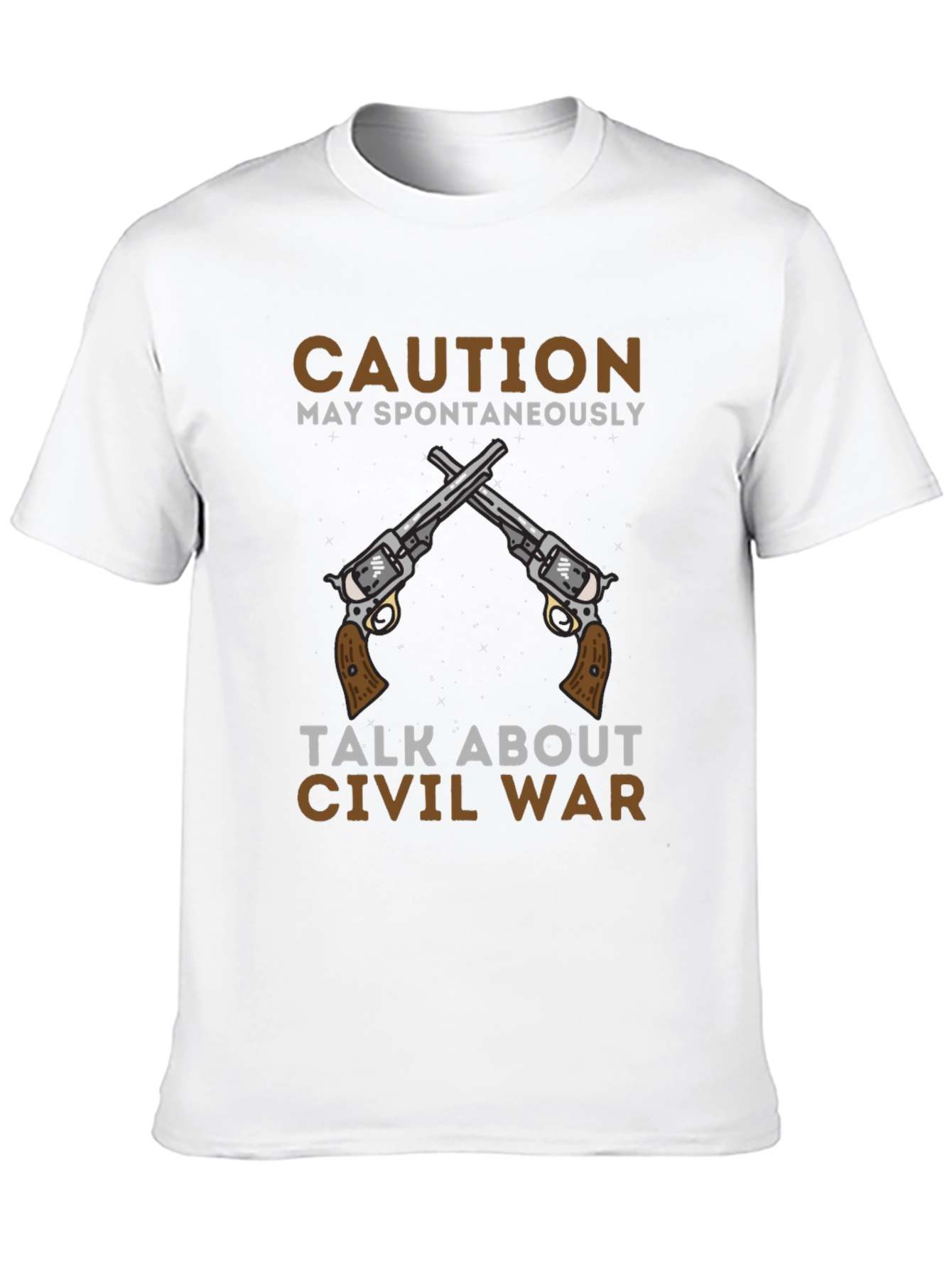 Caution Talk About Civil War T-Shirt
