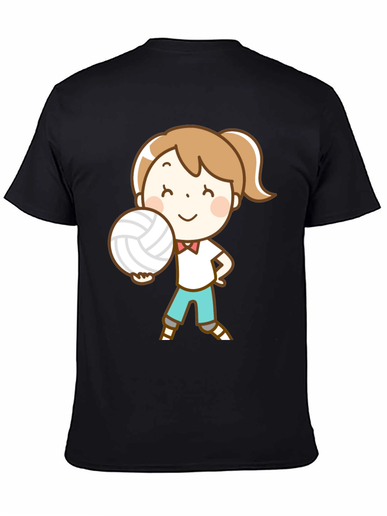 Volleyball Girl Graphic T-Shirt