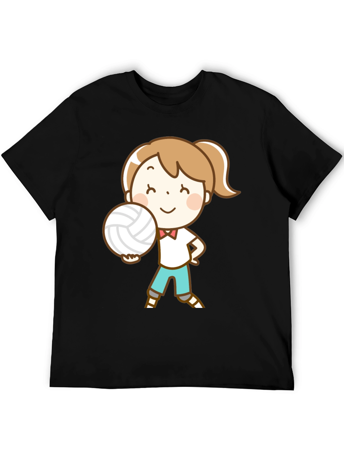 Volleyball Girl Graphic T-Shirt