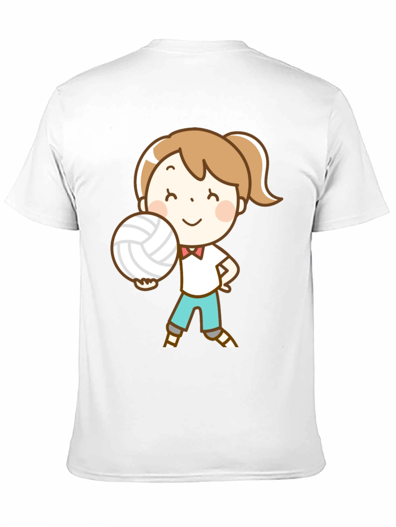 Volleyball Girl Graphic T-Shirt