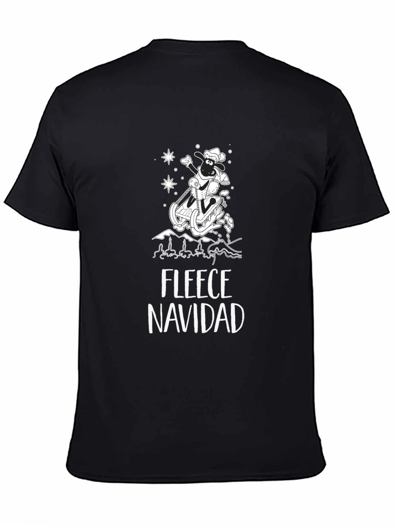 Fleece Navidad Sheep T-Shirt