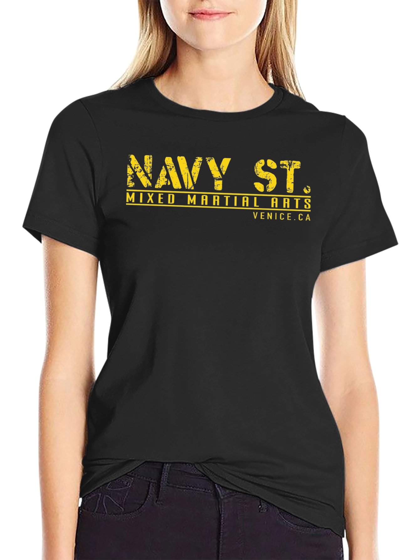 Navy St. Mixed Martial Arts T-Shirt
