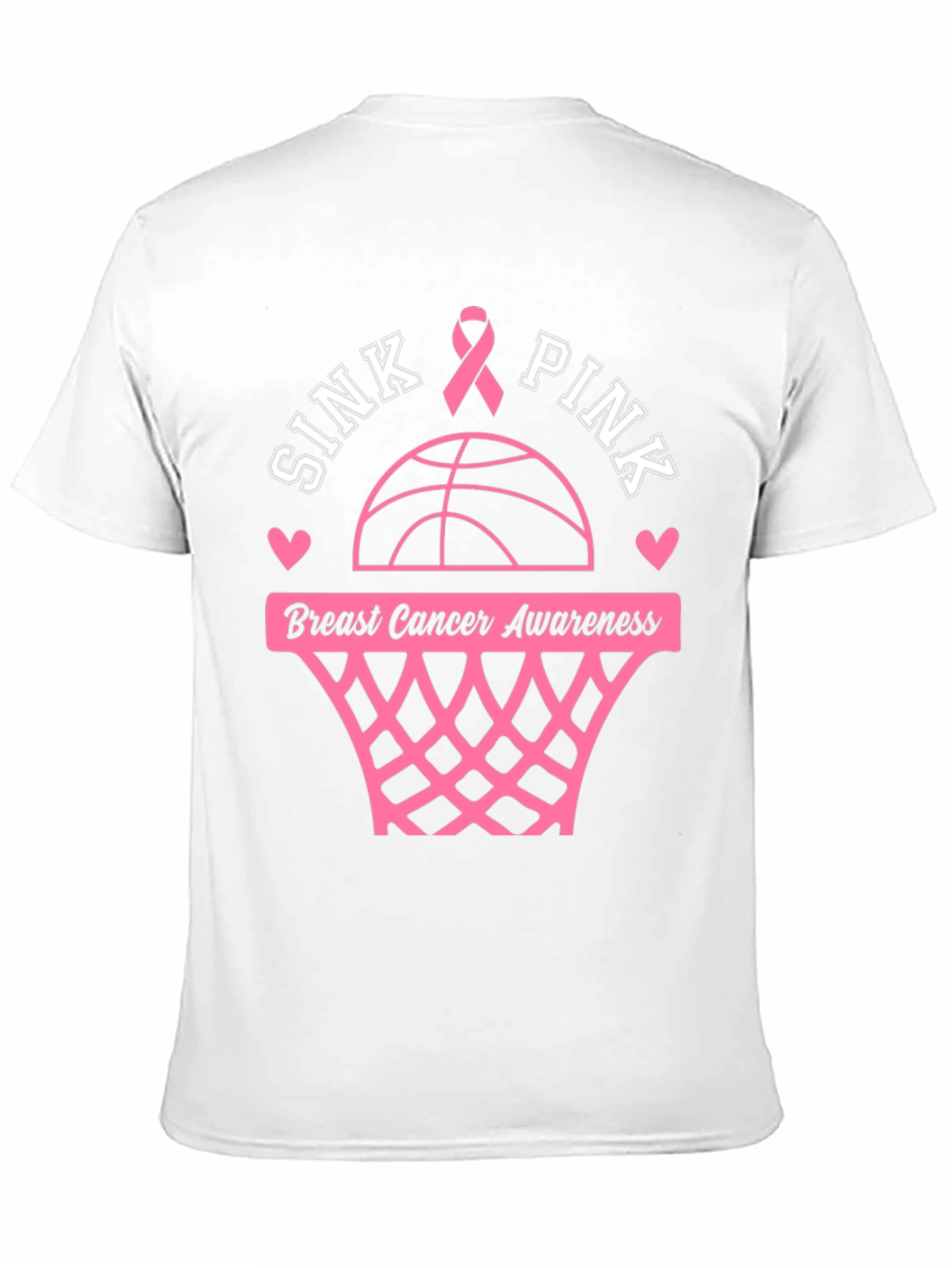 Sink Pink Breast Cancer Awareness T-Shirt