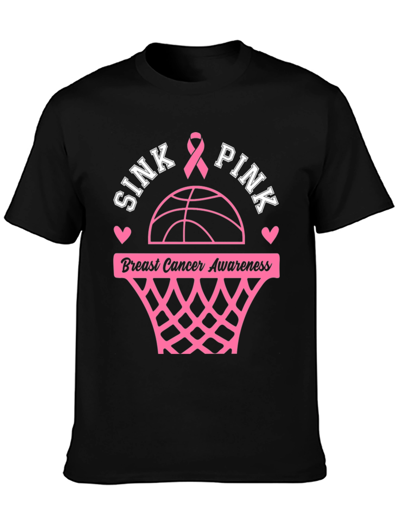 Sink Pink Breast Cancer Awareness T-Shirt